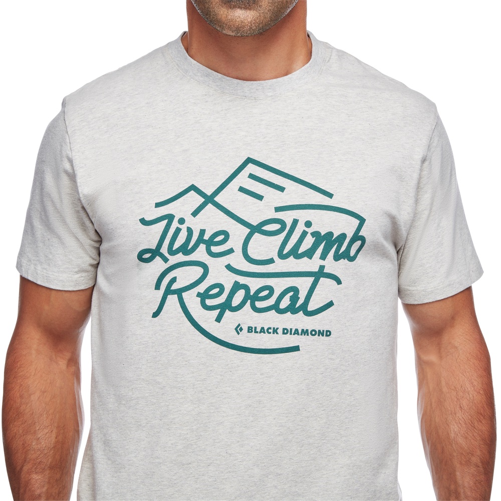 BLACK DIAMOND - MEN'S LIVE CLIMB REPEAT T-SHIRT