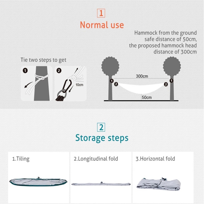 NATUREHIKE - SUPER LIGHT HAMMOCK DOUBLE