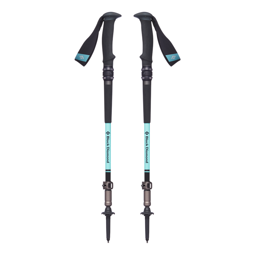 BLACK DIAMOND - WOMEN'S TRAIL PRO SHOCK TREKKING POLES 63-125CM