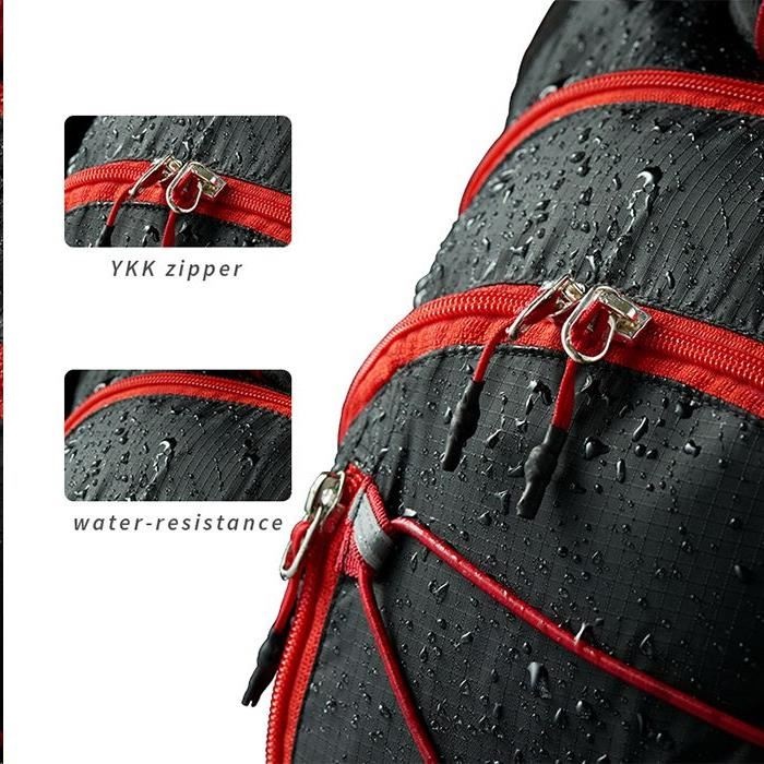 NATUREHIKE - ULTRALIGHT CROSS COUNTRY HYDRATION BACKPACK BLACK