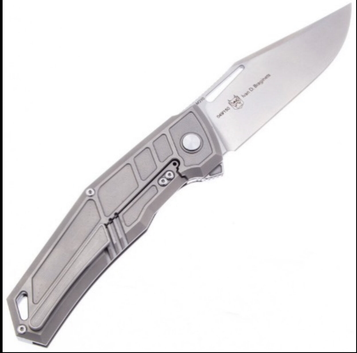 KRISTAL BRONZE HORSEMAN 2 (SATIN) KNIFE