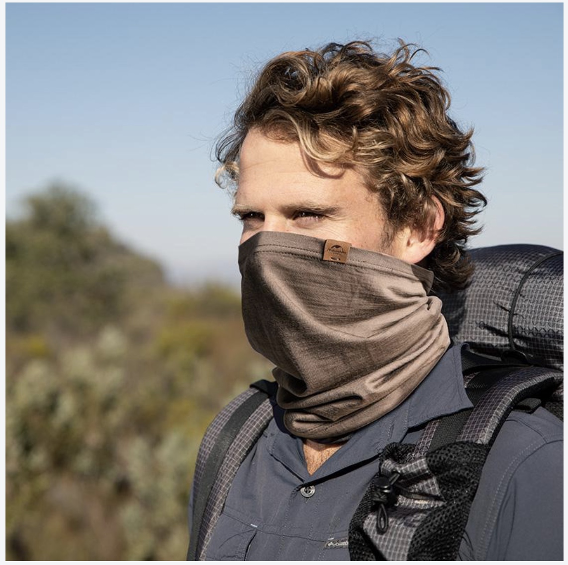 MERINO WOOL NECK GAITER