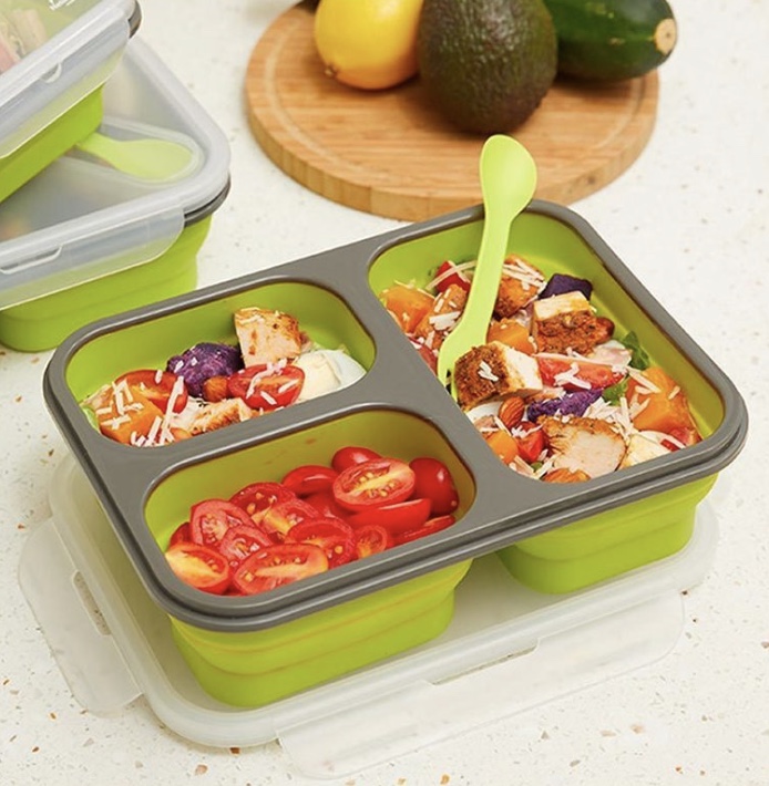 FOLDABLE LUNCH BOX 2PCS