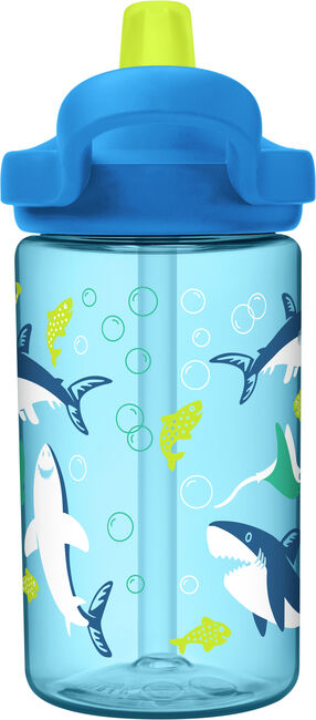 EDDY PLUS KIDS BOTTLE 400ML SHARKS AND RAYS