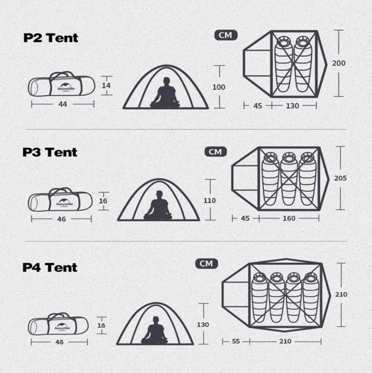 P-SERIES ALUMINUM POLE TENT