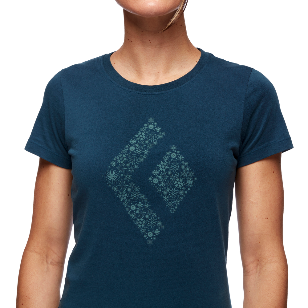 WOMEN'S SNOW DIAMOND T-SHIRT