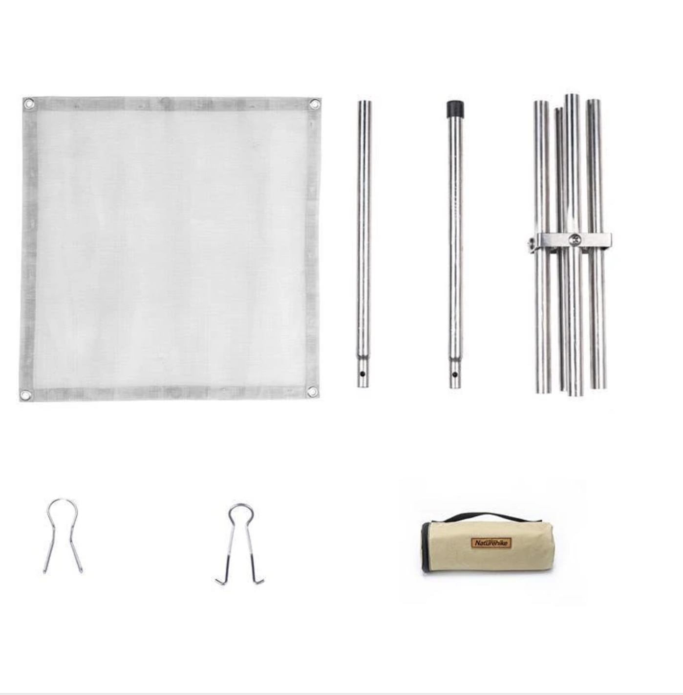 20CJ STAINLESS STEEL FOLDING FIRE RACK