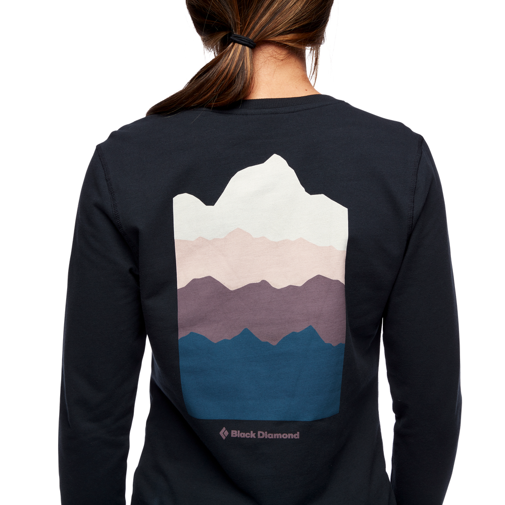 WOMEN'S LS VISTA CREW