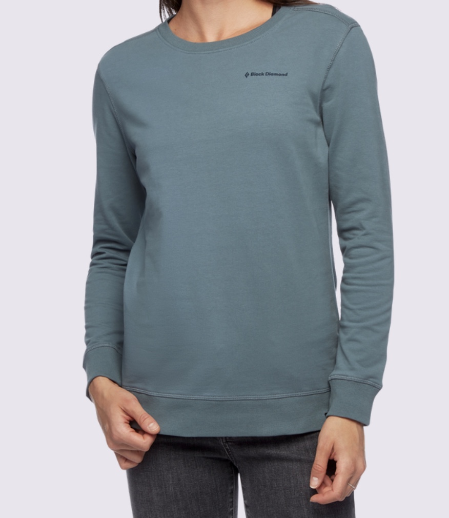 WOMEN'S LS VISTA CREW