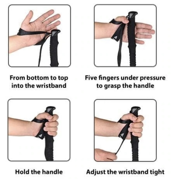 3-NODE 6061 AL TREKKING POLE 62-135CM