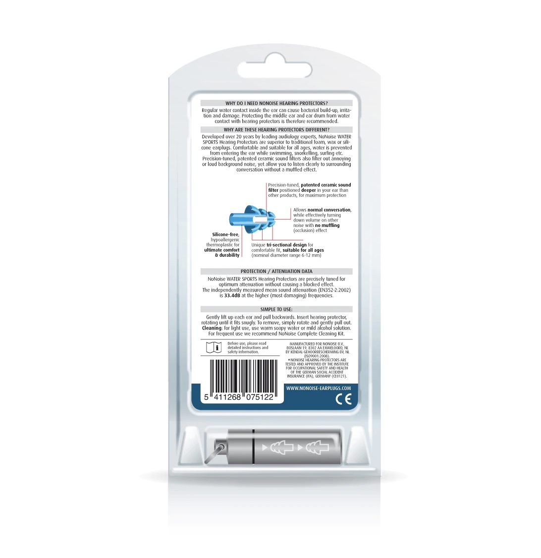 WATER SPORTS EAR PLUGS NN90