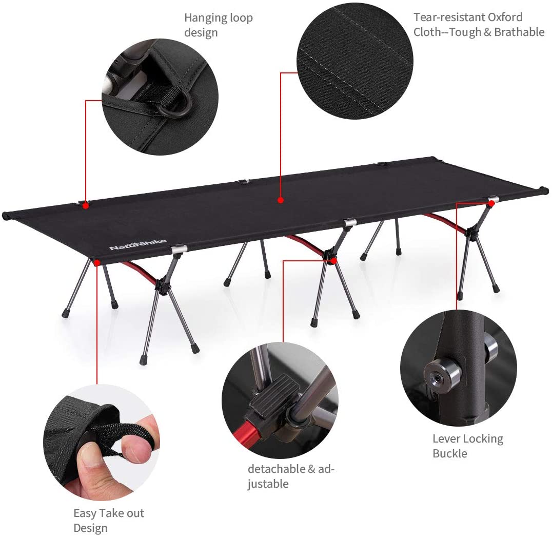 XJC04 FOLDABLE CAMPING BED