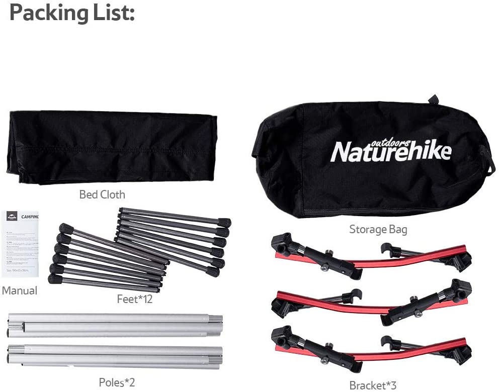 XJC06 FOLDABLE CAMPING BED