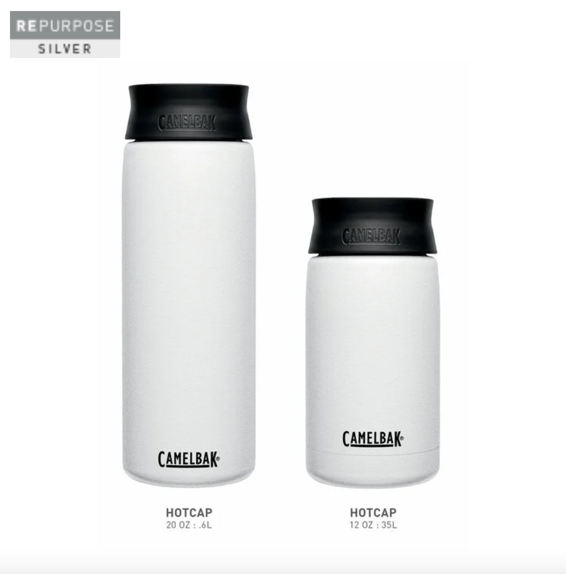HOT CAP BOTTLE INSULATED STAINLESS STEEL 600ML