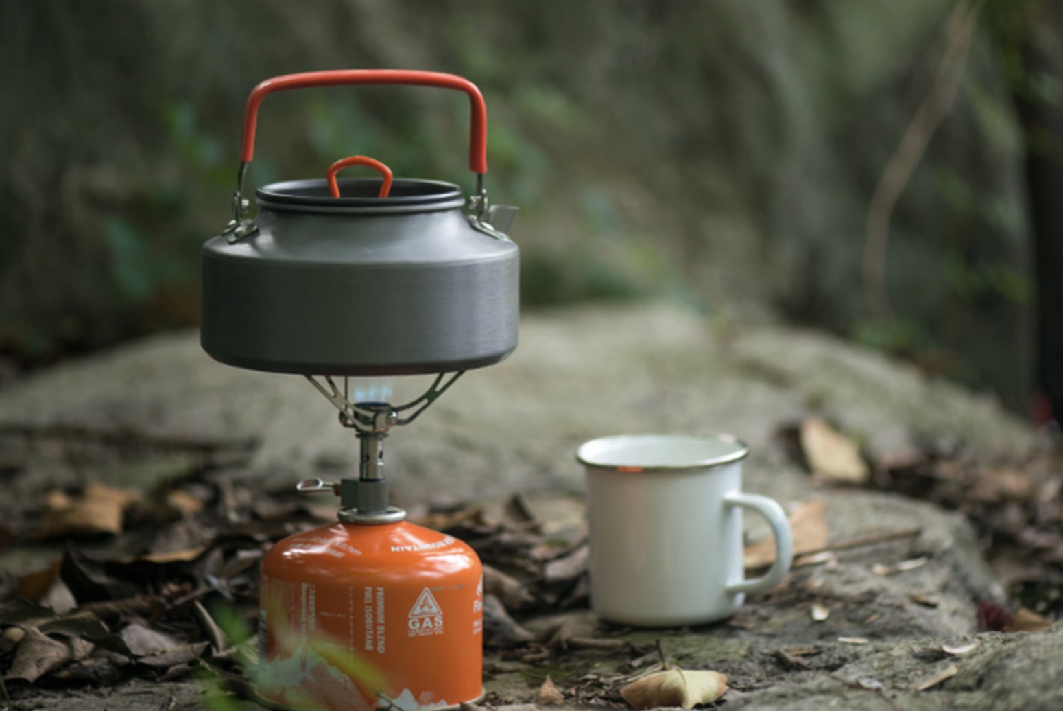 ALUMINUM CAMPING TEA POT