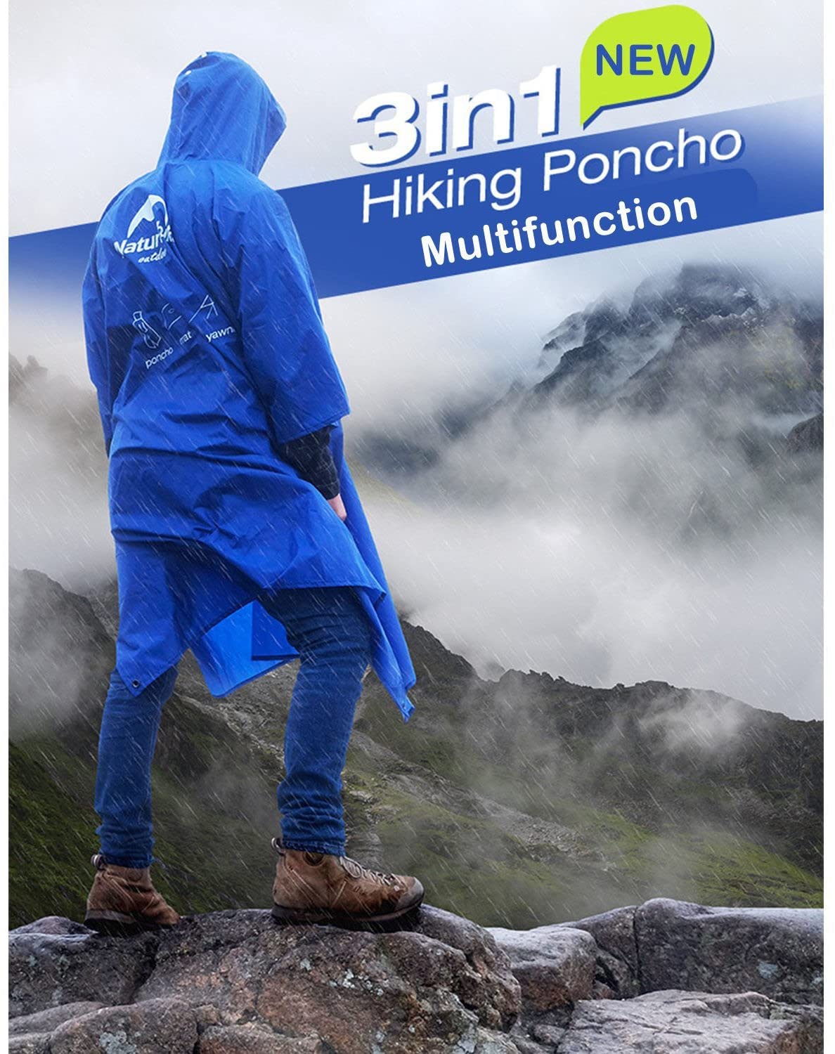 210T TRIPLE CANOPY PONCHO
