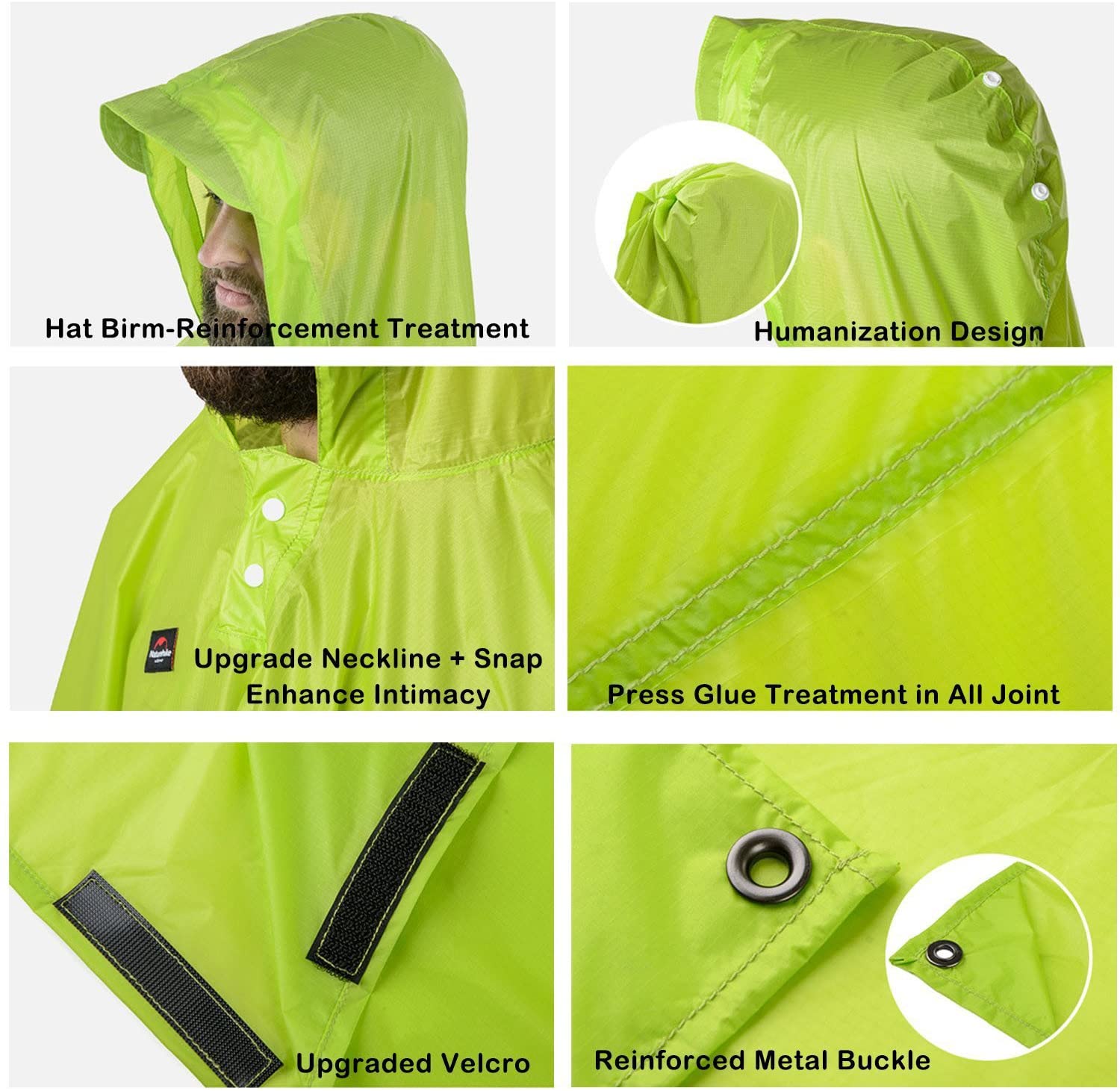 210T TRIPLE CANOPY PONCHO