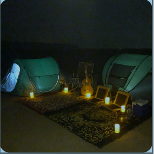 4 PERSON POP UP CAMPIMG TENT - GREEN