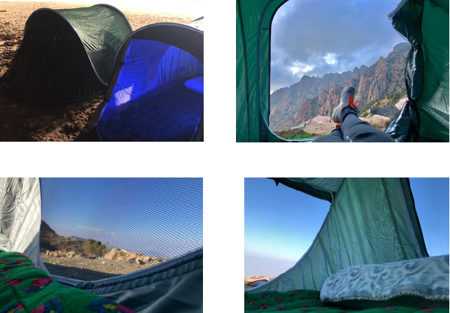 ADVENTURE TENT 2 PERSON GREEN