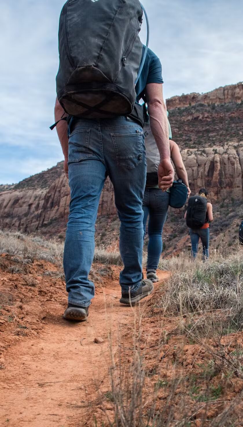 MEN'S FORGED DENIM PANTS