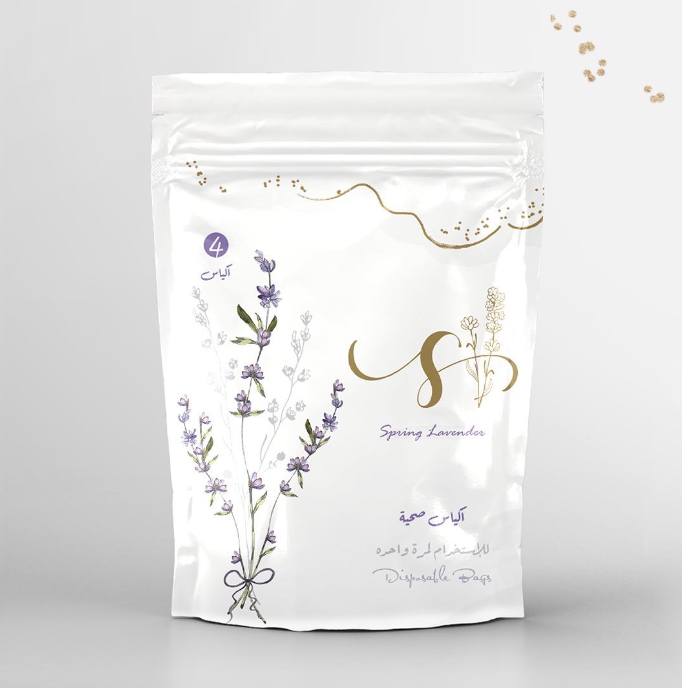 DISPOSABLE URINAL BAG 4PCS