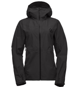 [793661356790] WOMEN'S LIQUID POINT SHELL JACKET (L, 793661356790-BLACK)