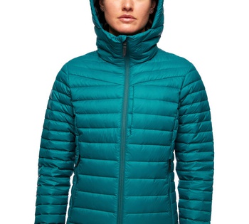 [793661466130]  WOMEN'S ACCESS DOWN HOODY (M, ACCESS SEA PINE)