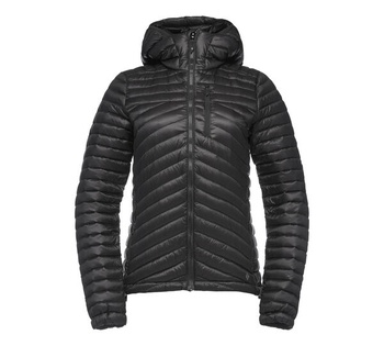 [793661388623]  WOMEN'S APPROACH DOWN HOODY (S, APPROCH BLACK-1)