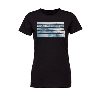 [793661515692] WOMEN'S AERIAL VIEW T-SHIRT (XS, 793661515654-BLACK)