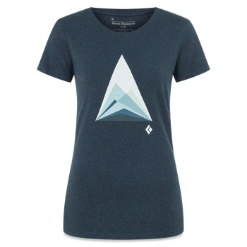 [793661460961] WOMEN'S MOUNTAIN TRANSPARENCY T-SHIRT (XS, 793661460923-ECLIPSE HEATHER)