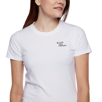 [793661515944] WOMEN'S SKI MOUNTAINEERING T-SHIRT (XS, 793661515906-WHITE)