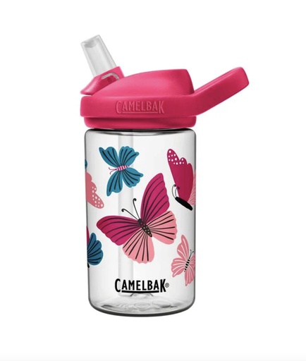 [886798024653] EDDY PLUS KIDS DRINK BOTTLE 400ML BUTTERFLIES