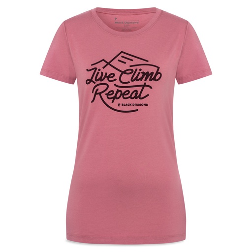 [793661438106] WOMEN'S LIVE CLIMB REPEAT T-SHIRT