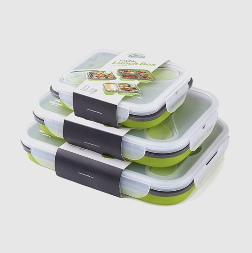[6927595732755] FOLDABLE LUNCH BOX 2PCS