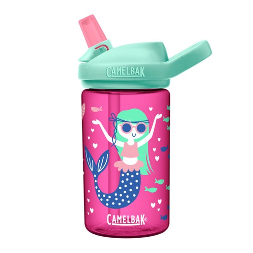 [886798030586] EDDY PLUS KIDS BOTTLE 400ML MERMAIDS &amp; NARWHALS