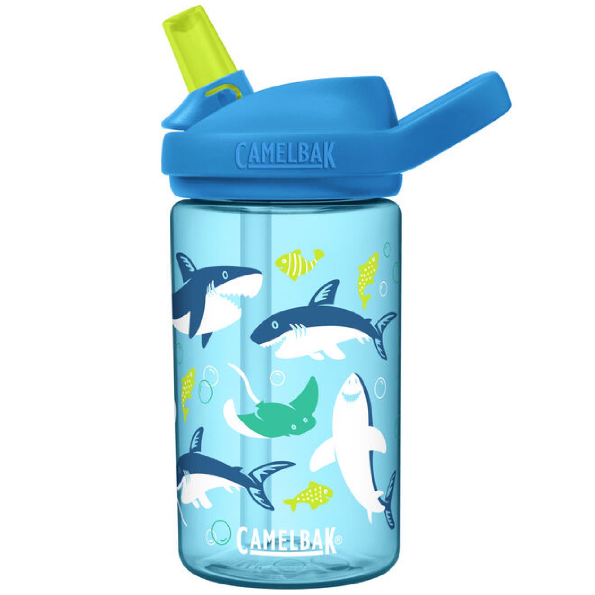 EDDY PLUS KIDS BOTTLE 400ML SHARKS AND RAYS