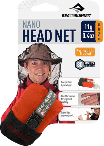 [9327868032365] NANO MOSQUITO HEAD NET