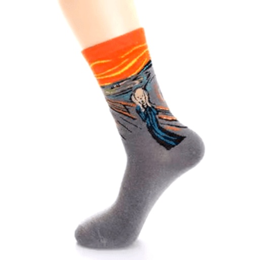 [23878600051] SCREAM PANEL SOCKS